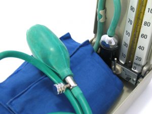 Checking for high blood pressure